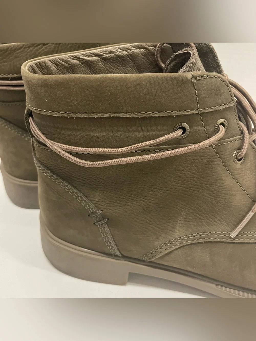 KODIAK Womens Size 10 Original Wrap Waterproof Boots Dark Olive Green/Brown